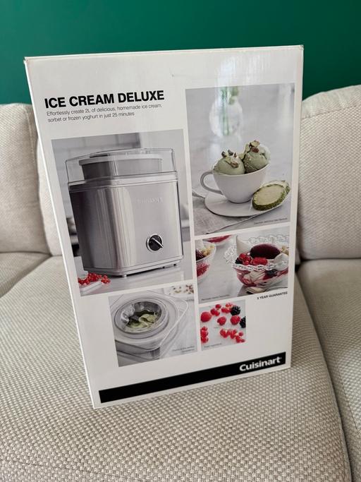 Buy & Sell East Dulwich South East London - Photos for Brand new Cuisinart Ice Cream Maker