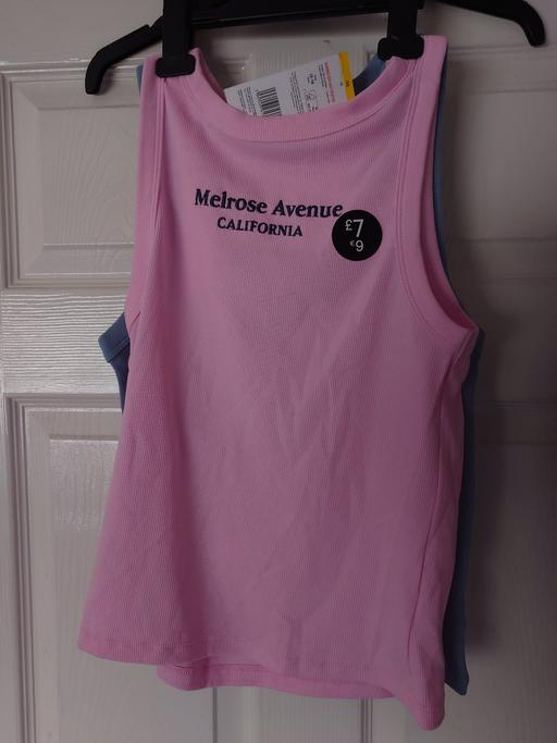 Buy & Sell Woodthorpe Charnwood - Photos for Girls pack of 2 vest tops size 13-14 years