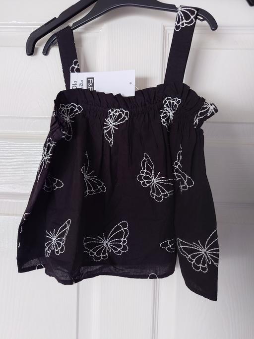 Buy & Sell Woodthorpe Charnwood - Photos for Girls black strap top size 8-9 years
