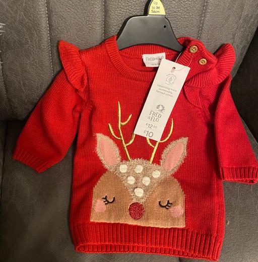 Buy & Sell Camp Hill Birmingham - Photos for Christmas jumper age up to one month