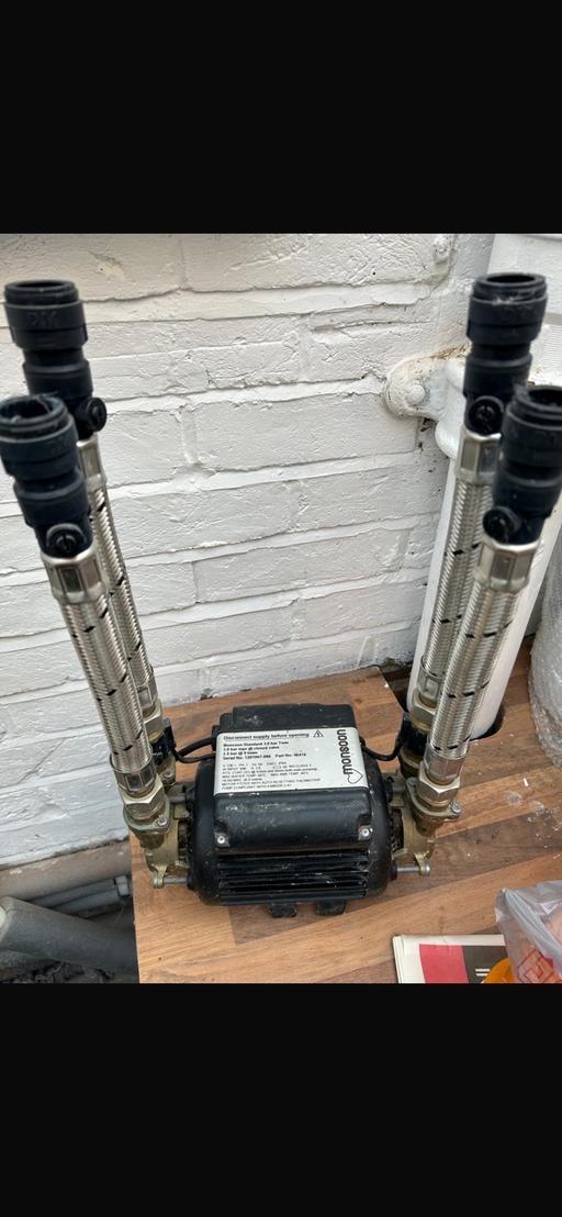 Buy & Sell West Norwood South East London - Photos for Monsoon twin impeller 3.0 bar shower/ bath pu