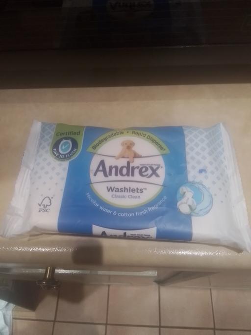 Buy & Sell Streetly Walsall - Photos for NEW ANDREW WASHLET MOIST TOILET TISSUE