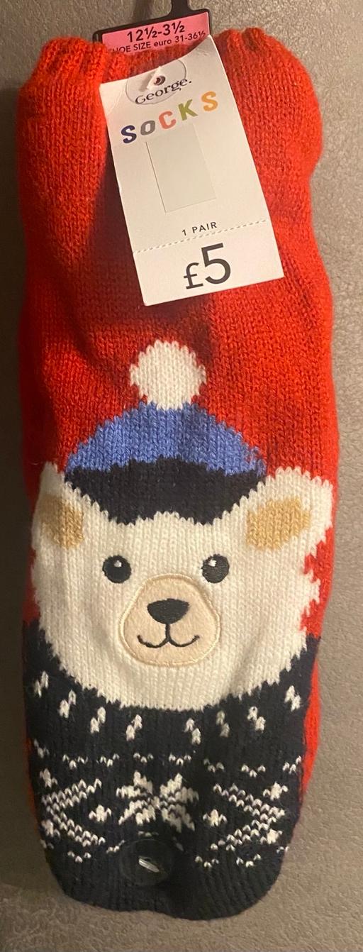 Buy & Sell Yardley Birmingham - Photos for Festive slipper socks size 12-3.5