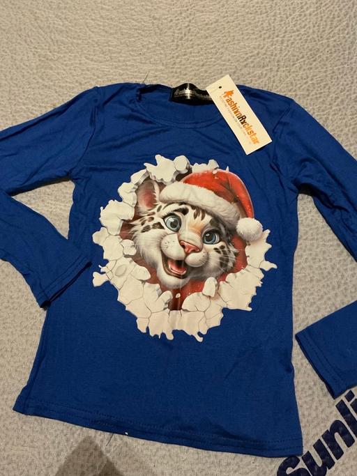 Buy & Sell Ringstead North Northamptonshire - Photos for Boys NWT Christmas top 4-5 years