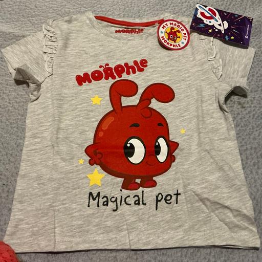 Buy & Sell Ringstead North Northamptonshire - Photos for Girls New morphle t shirt 4-5 years