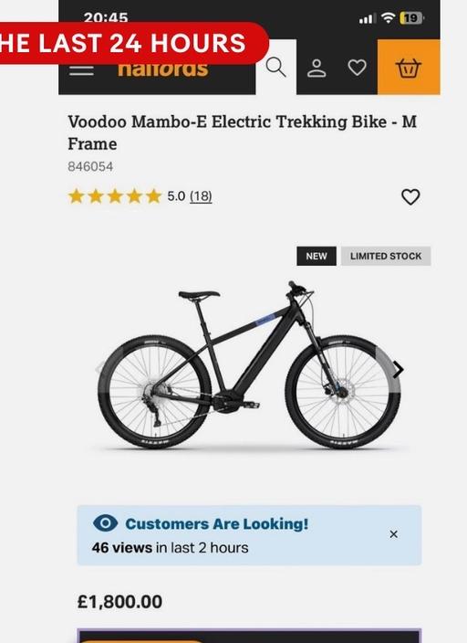 Buy & Sell West Bromwich Sandwell - Photos for Voodoo mambo electric bike