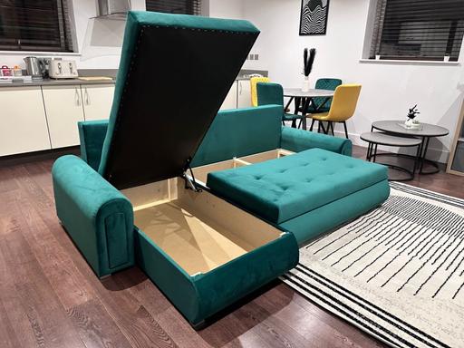 Buy & Sell Childs Hill North West London - Photos for Corner sofa bed with storage space