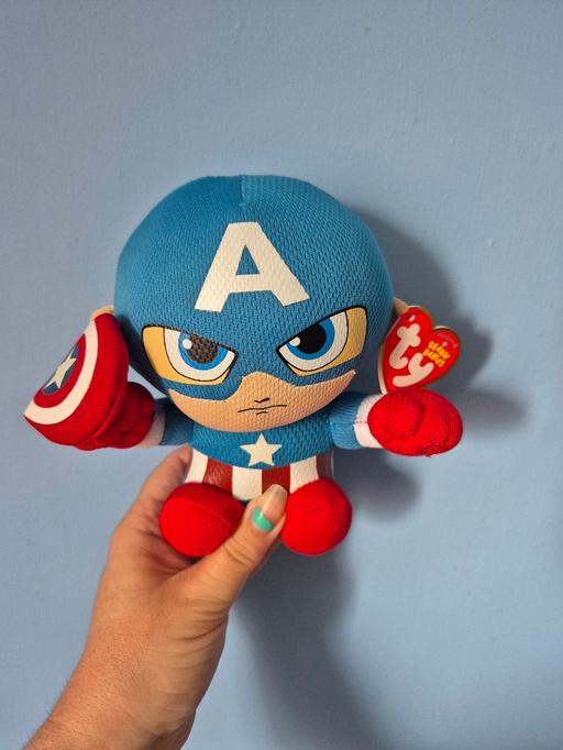 Buy & Sell Crumpsall Manchester - Photos for new TY Marvel Captain America Beanie