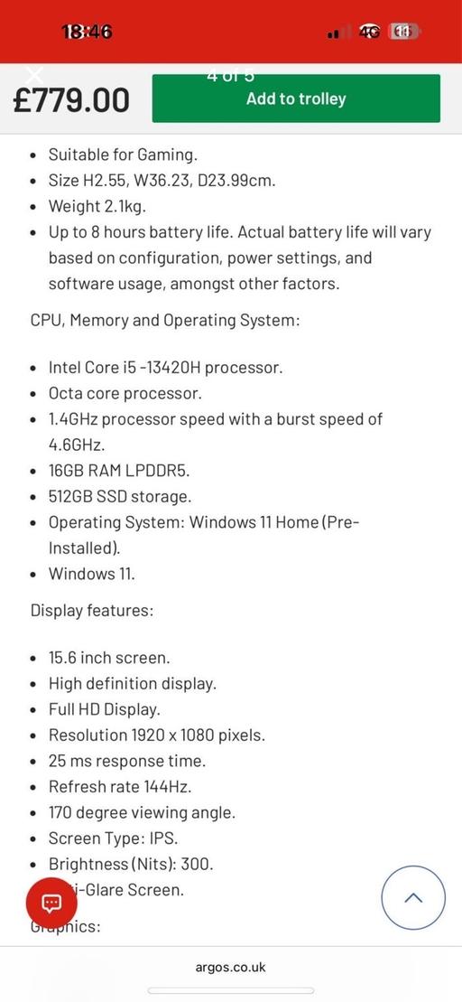 Buy & Sell Ocean Village Southampton - Photos for Acer gaming laptop