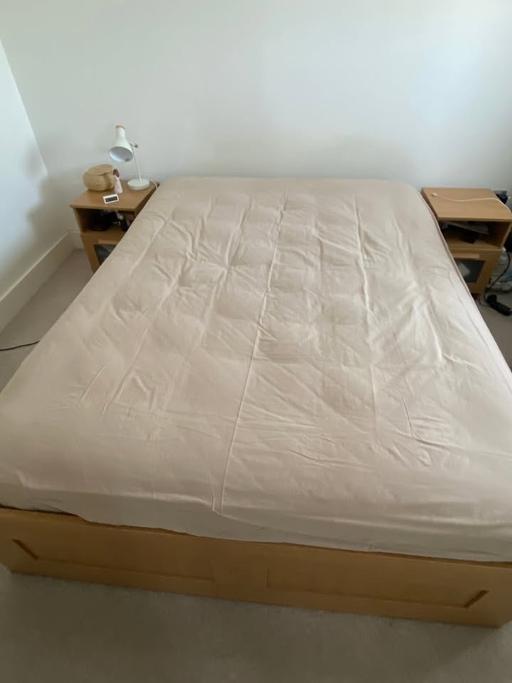Buy & Sell Queen`s Park North West London - Photos for King size IKEA Brimnes bed