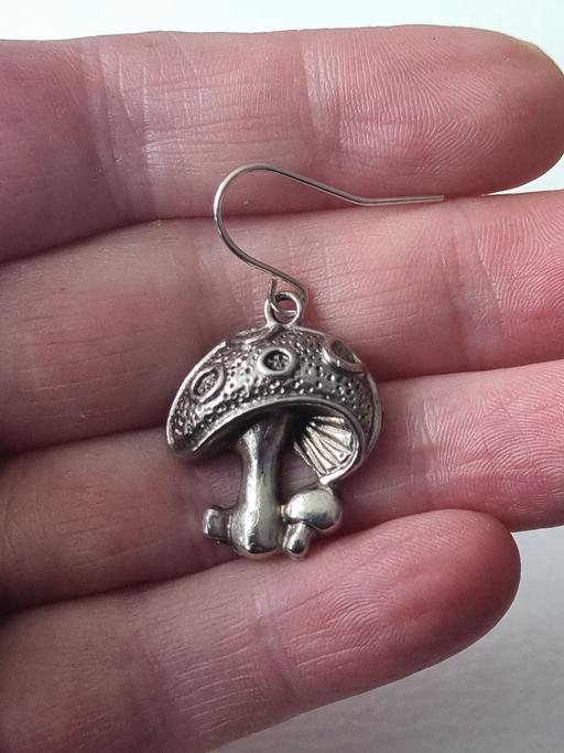 Buy & Sell Liverpool Knowsley - Photos for Mushroom Fungi Silver Plated Earrings