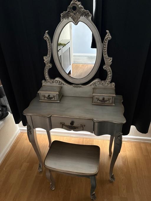 Buy & Sell Finchfield Wolverhampton - Photos for Dunelm Toulouse Silver dressing table