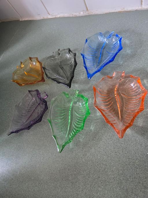 Buy & Sell Kitts Green Birmingham - Photos for compelled glass leaf dishes 6