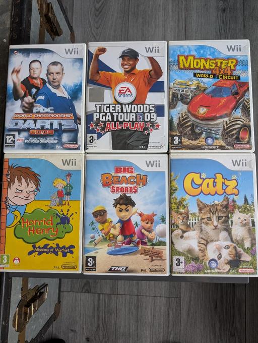 Buy & Sell Upper Gornal Dudley - Photos for Nintendo Wii games x6