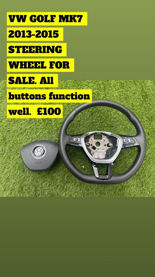 Vehicles Ward End Birmingham - Photos for VW GOLF MK7 2013-2015 Steering wheel for sale