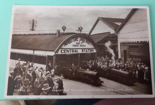 Buy & Sell Thatto Heath Saint Helens - Photos for Antique minature railway Rhyl photo postcard