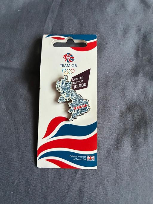 Buy & Sell Chase Terrace Lichfield - Photos for Team gb pin badge