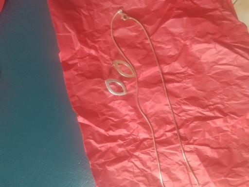 Buy & Sell Streetly Walsall - Photos for CHAIN NECKLACE AND PAIR OF EARRINGS