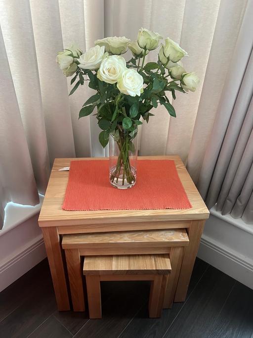Buy & Sell Roehampton South West London - Photos for Solid Wood Side Tables - High Quality