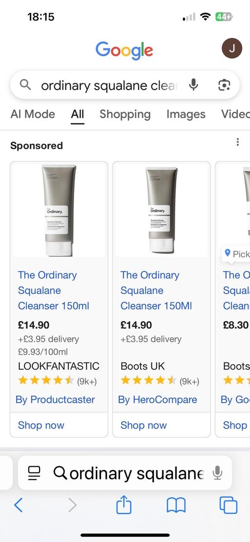 Buy & Sell Wednesfield Wolverhampton - Photos for The ordinary cleanser £2 three available