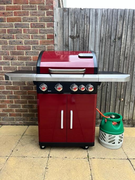 Buy & Sell Epsom Epsom and Ewell - Photos for Rexon PTS 4.1 Gas Barbecue - Bordeaux red