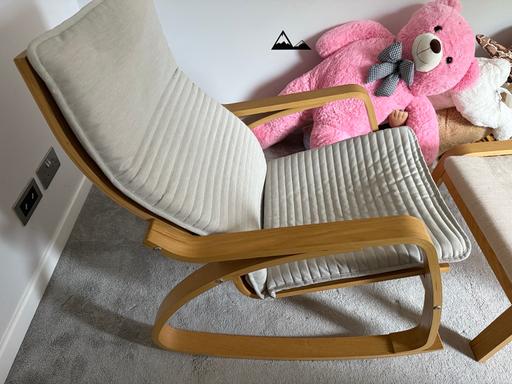 Buy & Sell Eden Park South East London - Photos for IKEA Poang armchair and footstool
