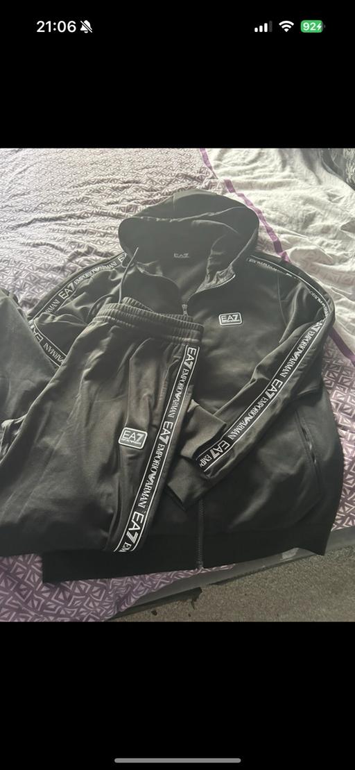 Buy & Sell Great Barr Birmingham - Photos for EA7 tracksuit and hoodie tracksuit is L 