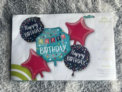 Classes French Walls Sandwell - Photos for Happy Birthday 5pc Foil Balloons set