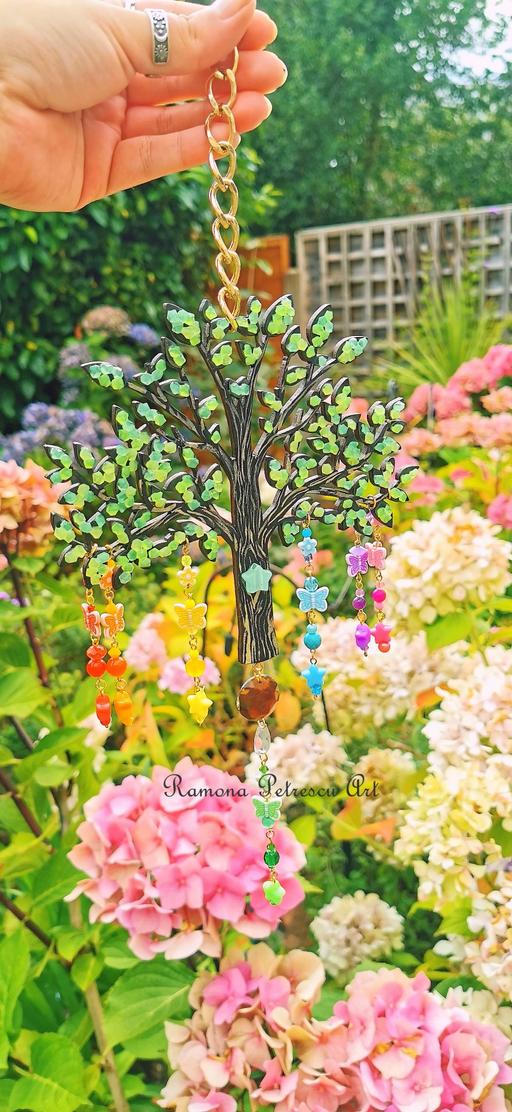 Buy & Sell Erdington Birmingham - Photos for 🌈Rainbow Tree of Life Crystals Suncatcher