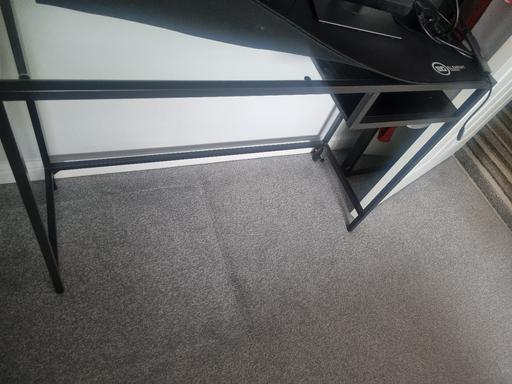 Buy & Sell Birchills Walsall - Photos for glass desk IKEA as new 39inches long 