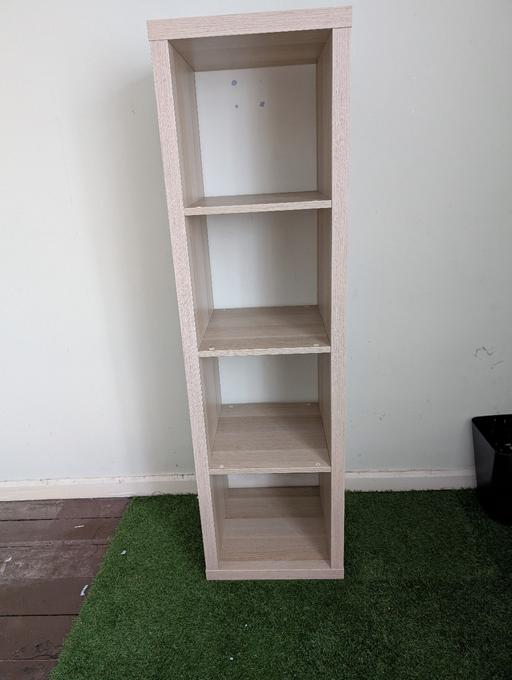 Buy & Sell Grove Park South East London - Photos for KALLAX Shelving unit white stained oak effect