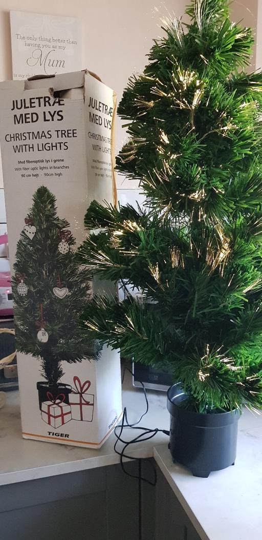 Buy & Sell Kings Norton Birmingham - Photos for xmas tree approx 3ft fibre optic