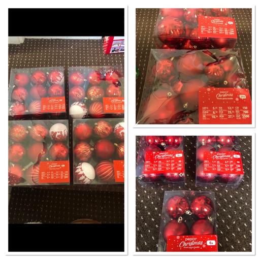 Buy & Sell Rainstorth Rotherham - Photos for Red baubles x9 boxes