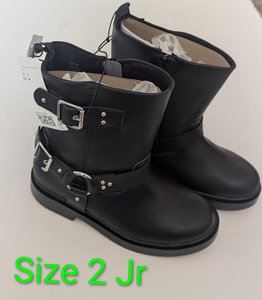 Buy & Sell Leavesden Watford - Photos for Girls Biker Boots (Size 2 Jr/H&M)
