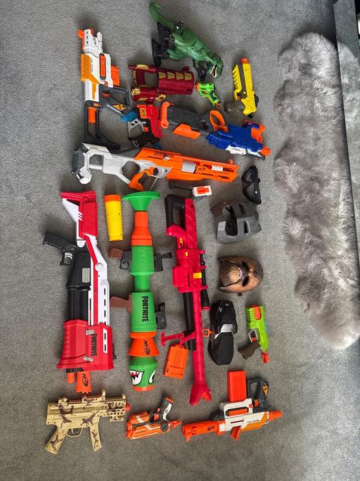 Buy & Sell Moss Industrial Estate Wigan - Photos for Nerf guns and masks toys