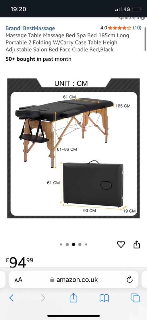 Buy & Sell Saint Johns Worcester - Photos for Massage couch