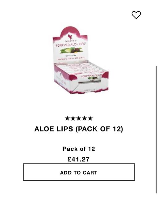 Buy & Sell Little Ilford East London - Photos for Forever Living Aloe lips pack of x6