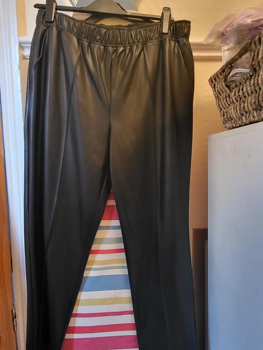 Buy & Sell Goose Green Wigan - Photos for Faux leather trousers NEW WITH TAGS