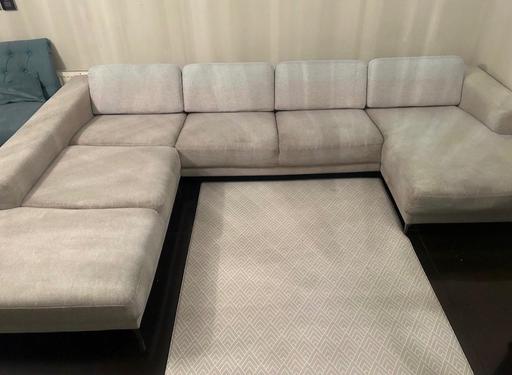 Buy & Sell North Kensington West London - Photos for LARGE U SHAPE SOFA 7 SEATER IN VERY GOOD CON