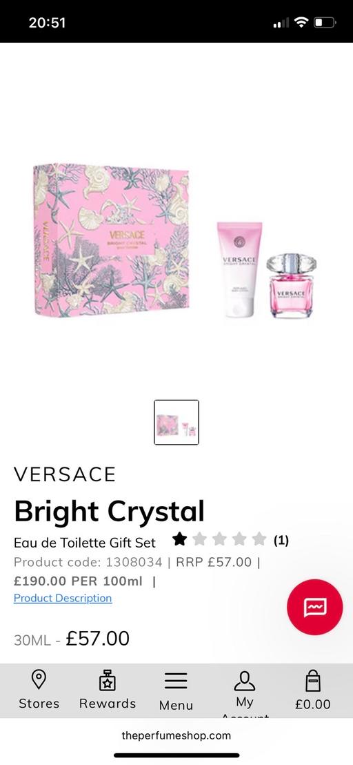 Buy & Sell Yardley Wood Birmingham - Photos for Versace 30ml gift set