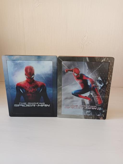 Buy & Sell West Moors Dorset - Photos for Amazing Spider-Man 1 & 2 - Blu-ray Steelbooks