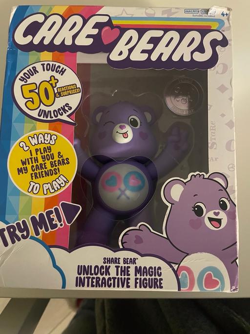 Buy & Sell Cross Green Leeds - Photos for Minituare purple care bear interacfigure new