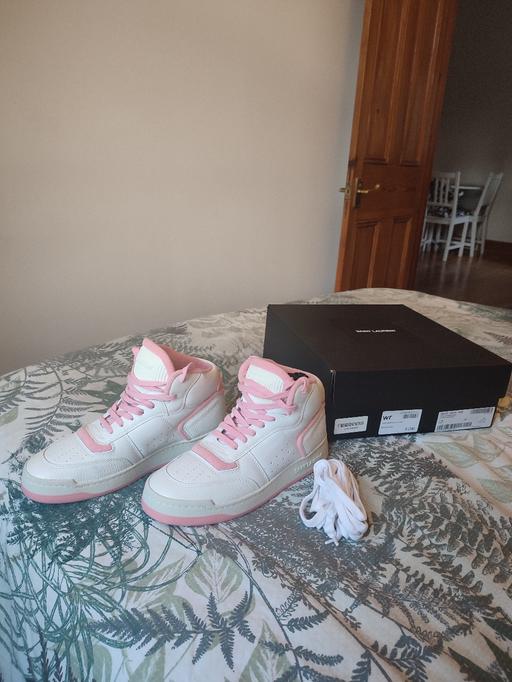 Buy & Sell Swiss Cottage North West London - Photos for Saint Laurent SI/80 Leather High Top sneakers