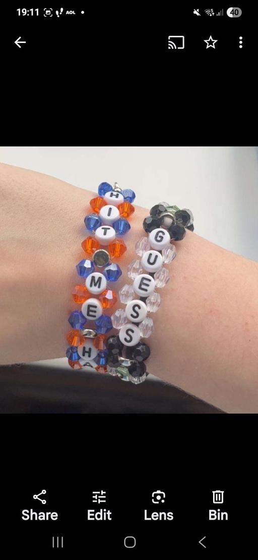 Buy & Sell Aldridge Walsall - Photos for Billie Eilish handmade bracelets