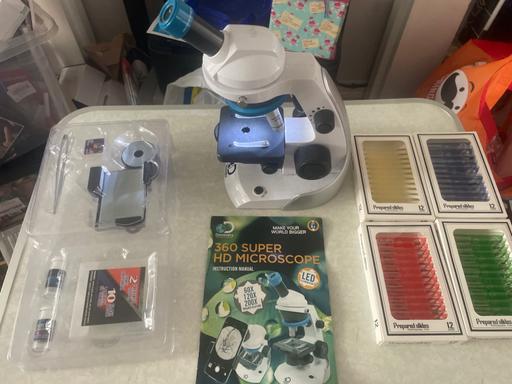 Buy & Sell Rednal Birmingham - Photos for Discovery Super HD Microscope + extra slides