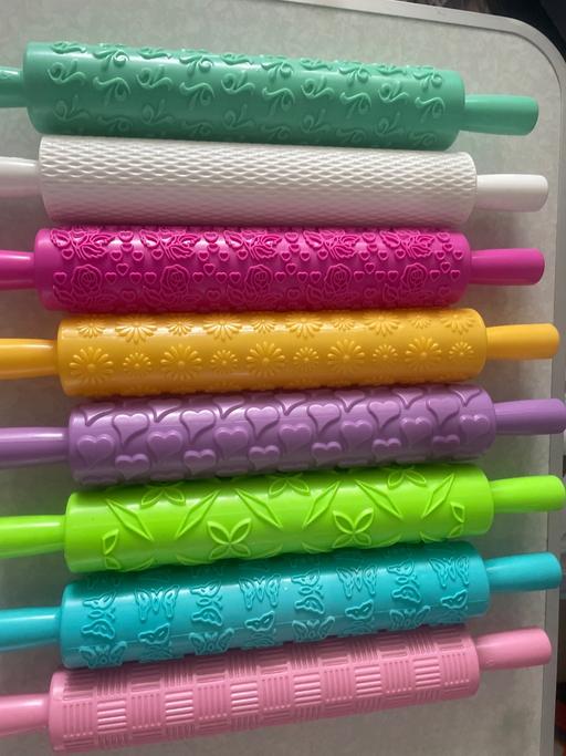 training Rednal Birmingham - Photos for Embossed Rolling Pin Set (8 pieces)