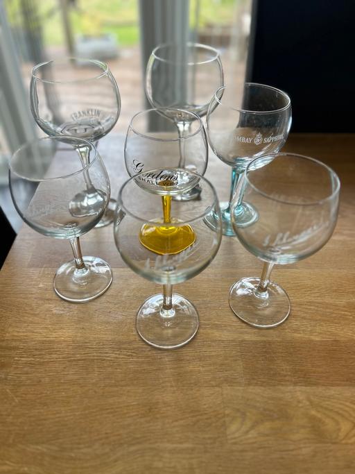 Buy & Sell Minworth Trade Park Birmingham - Photos for 7 large gin balloon glasses