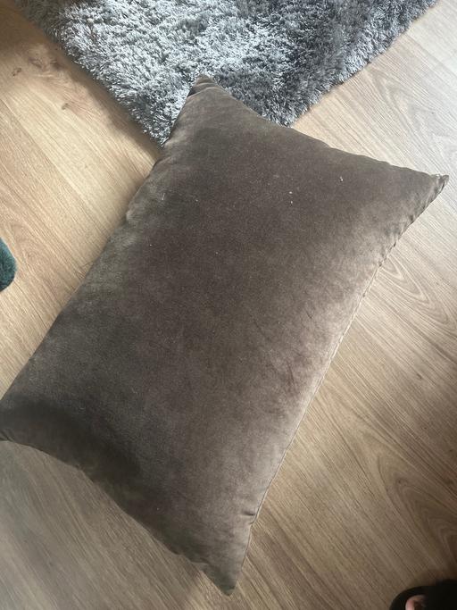 Buy & Sell Conisbrough Doncaster - Photos for Large brown rectangle cushion