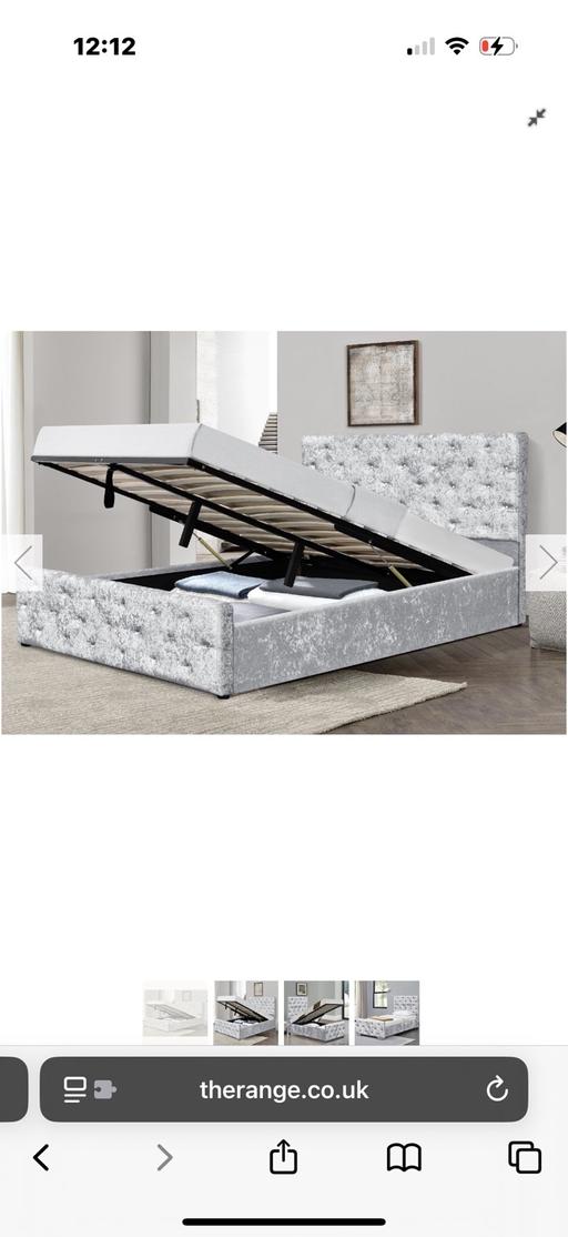 Buy & Sell Coventry City Centre Coventry - Photos for Crushed Velvet Ottoman Bed