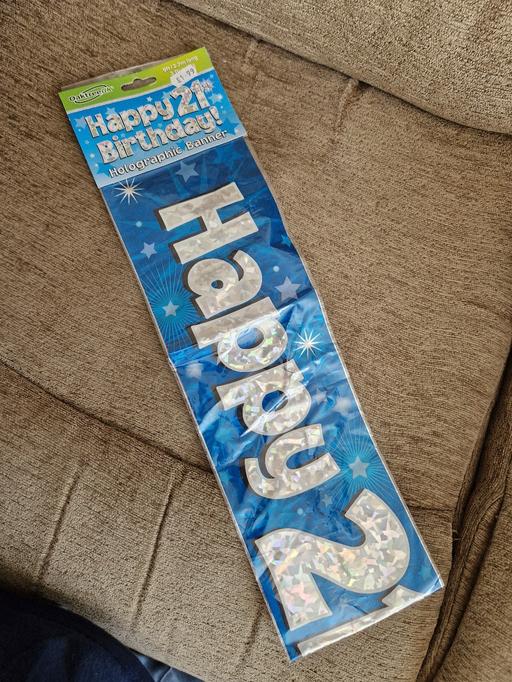 Buy & Sell Ramsgate Thanet - Photos for bn happy 21st birthday banner